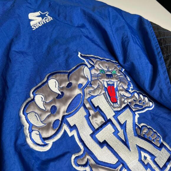 Vintage 90s Starter Kentucky Wildcats Pullover Jacket – Men’s Size L - Picture 11 of 15